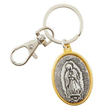 Our Lady of Guadalupe Clip Key Ring