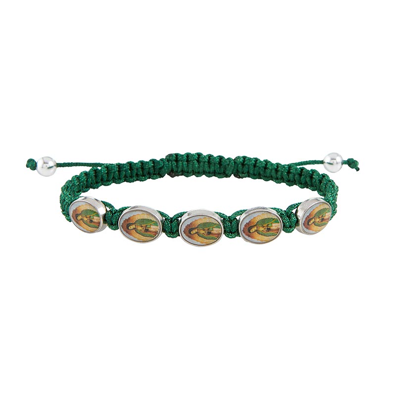 FREE Our Lady of Guadalupe Macrame Bracelet
