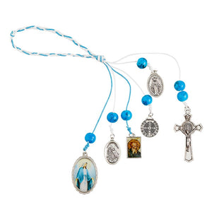 Blessed Mother/St. Benedict Home Blessing Hanger