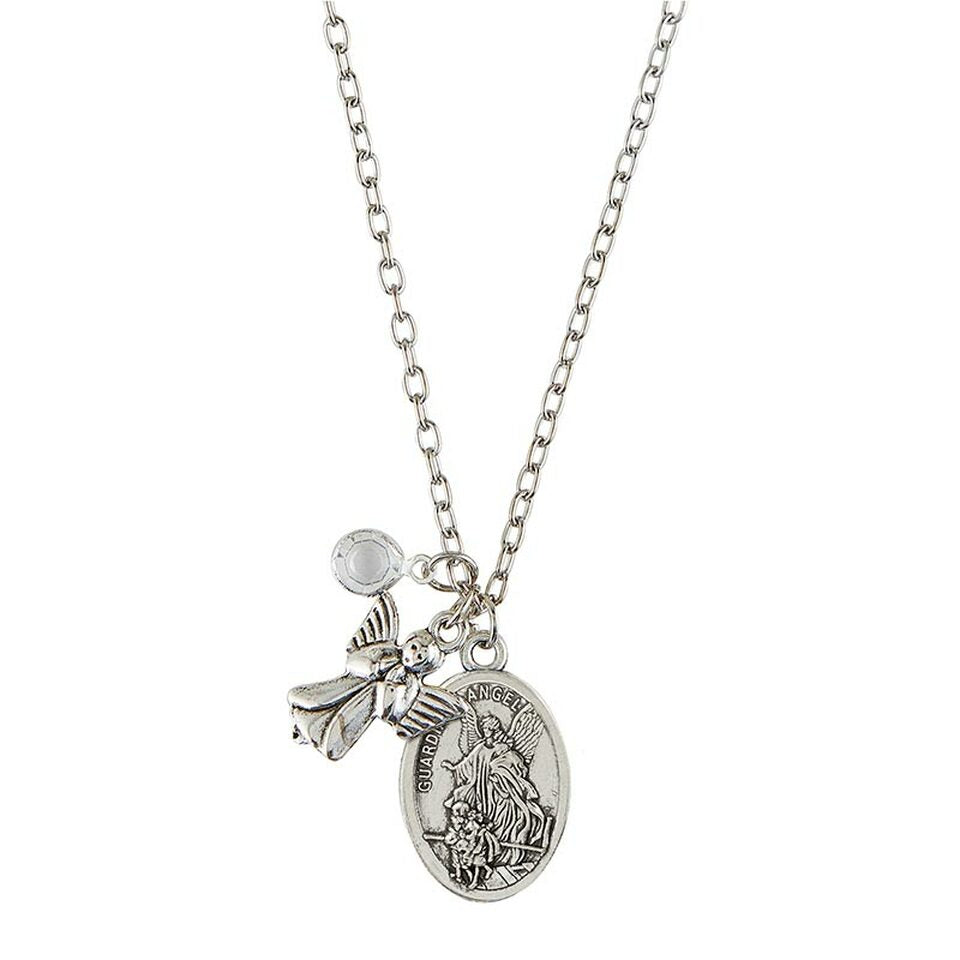 FREE Guardian Angel Devotional Medal and Charm Pendant