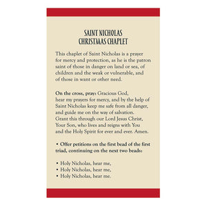 FREE St. Nicholas Christmas Chaplet
