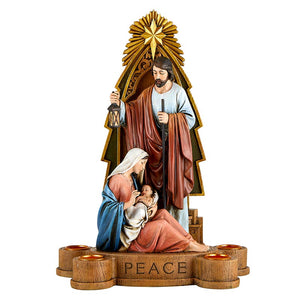 Good News Advent Candleholder