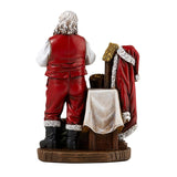 8" Adoring Santa Figurine
