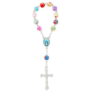 FREE Our Lady of Grace Clay One Decade Rosary