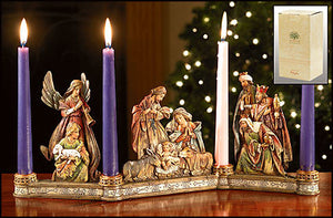 Nativity Candleholder