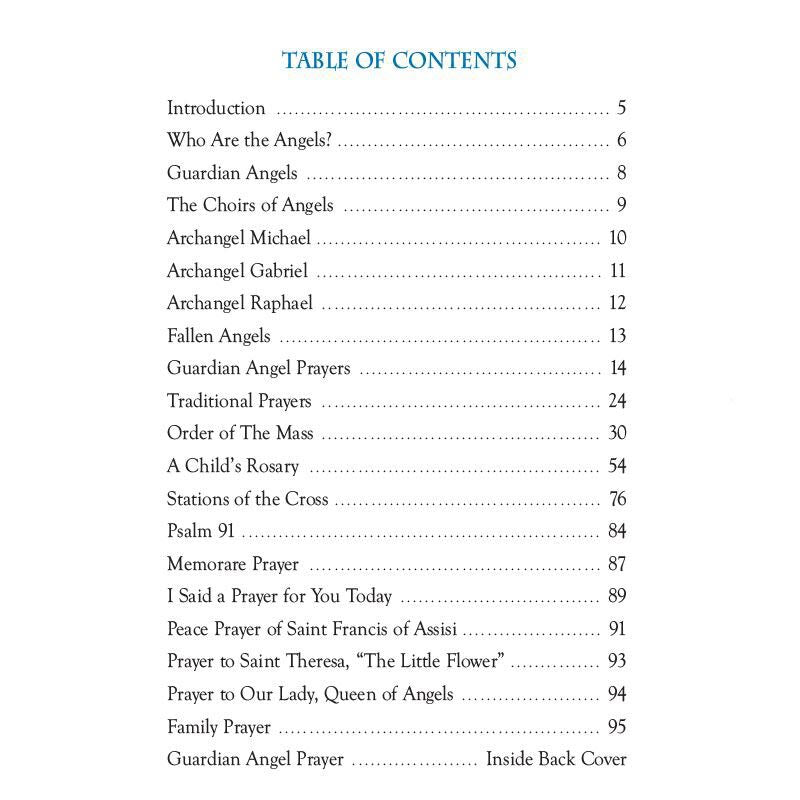 Guardian Angel Prayer Book FREE Shipping