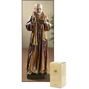 8" Saint Pio Statue