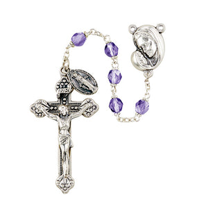 Mother's Embrace Rosary - Amethyst