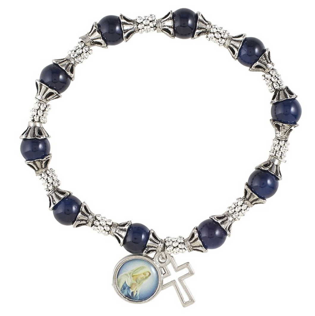FREE Blessed Mother Rosary Bracelet
