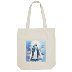 Our Lady of Grace Tote Bag with Pocket