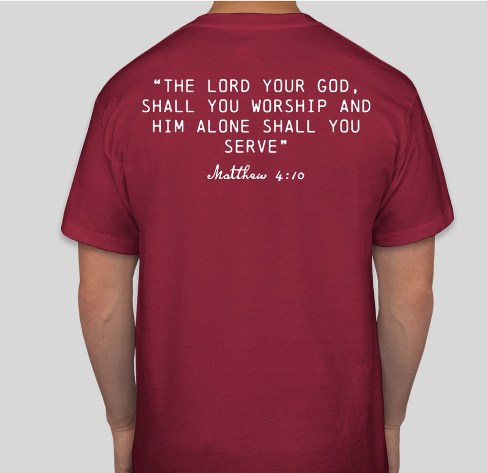 St Benedict Feast Day Bundle (T-Shirt, Rosary & Bracelet)