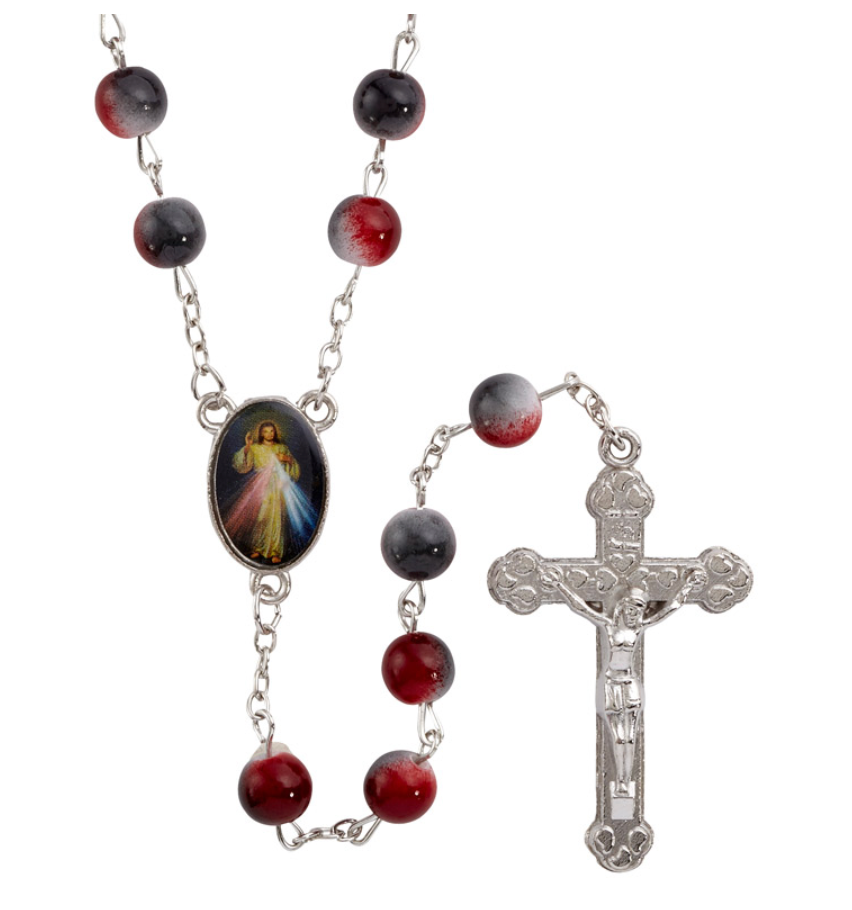 Divine Mercy Two Tone Rosary