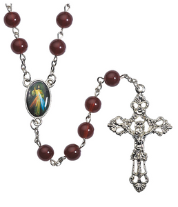 Divine Mercy Glass Rosary