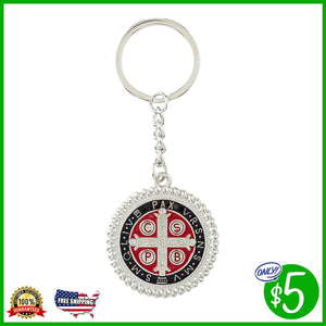 St. Benedict Medal Key Chain