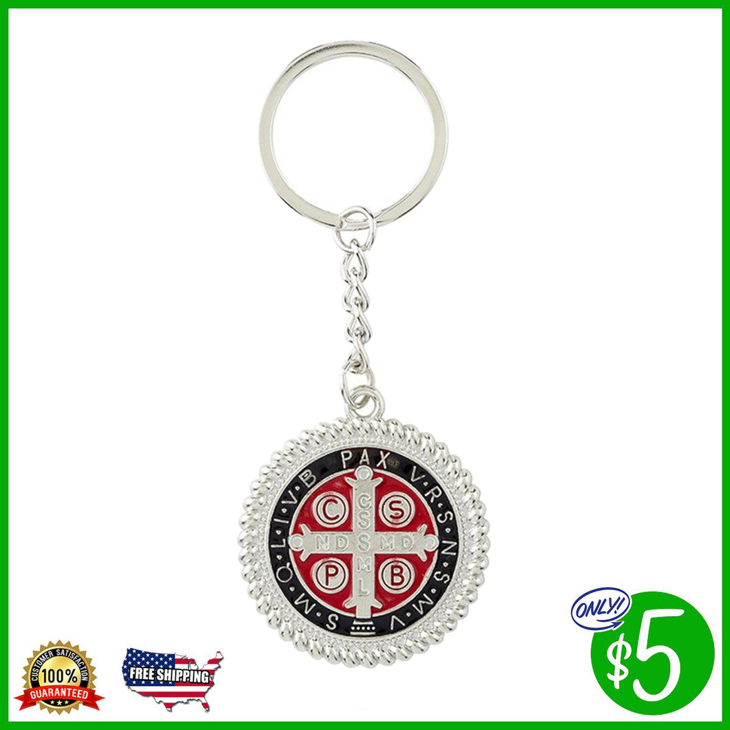 St. Benedict Medal Key Chain