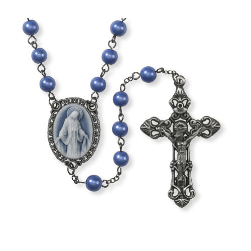 Our Lady Of Grace Cameo Rosary