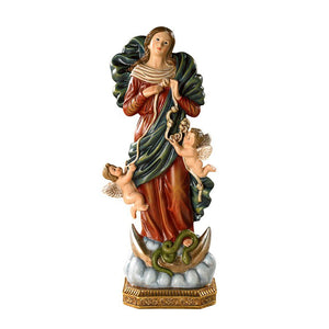 12" Mary, Untier Of Knots Statue