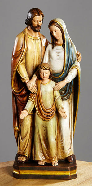12" Holy Family Statue