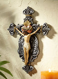 10" Calvary Sacred Heart Crucifix
