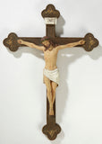 14.5" Budded Wall Crucifix