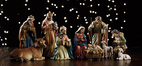 9-piece 5" Nativity Set