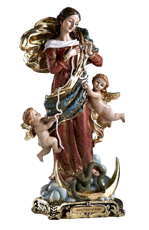 12" Mary Untier of Knots Statue