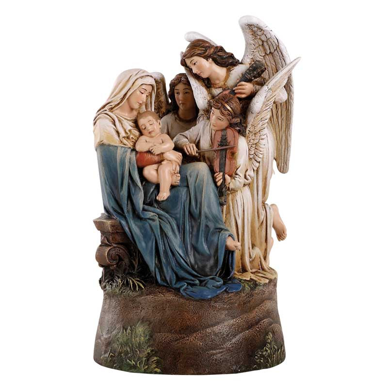 9" Song of Angels Musical Figurine