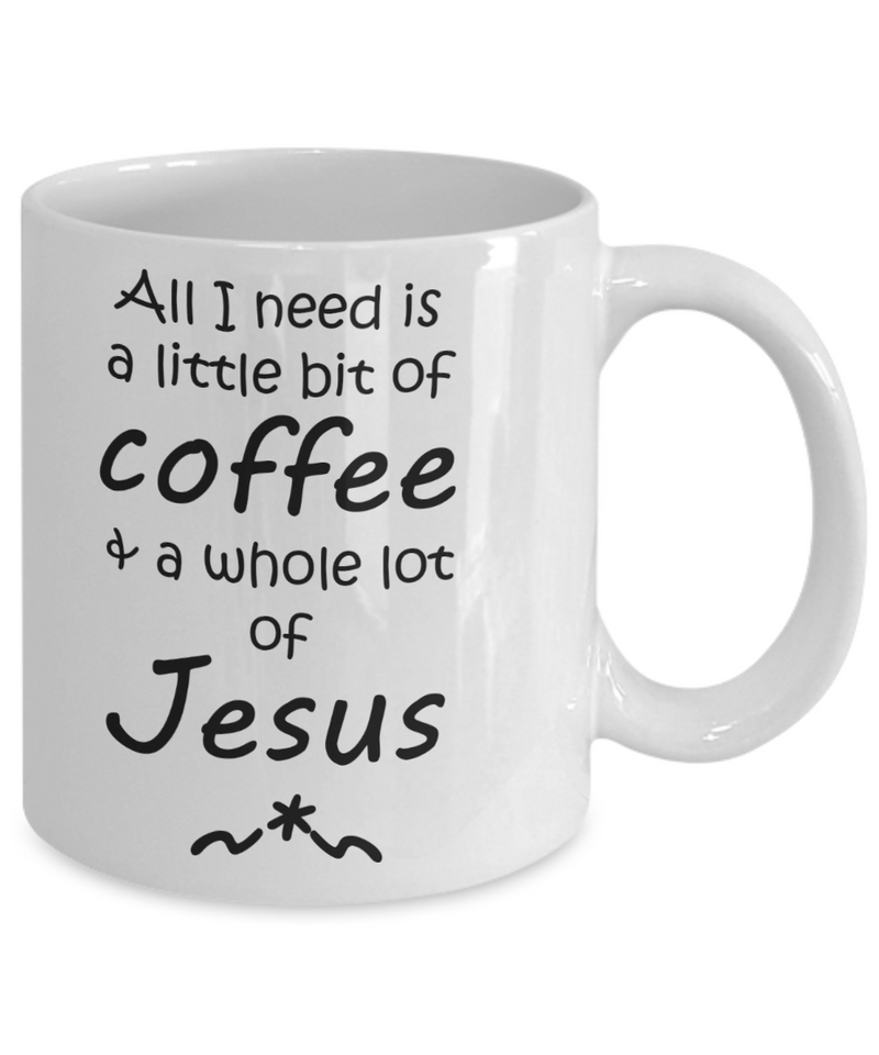 Jesus & Coffee Mug