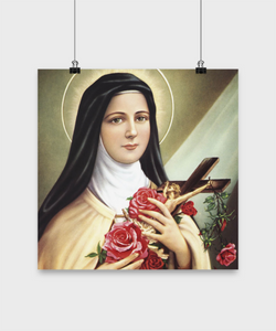 St Therese Poster