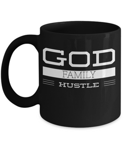 GOD | FAMILY | HUSTLE -  Coffee Mug